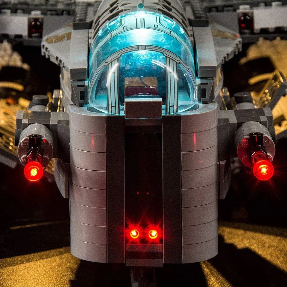 USB Light Kit for Lego Star 75292 The Manda-lorian The Razor Crest 2020