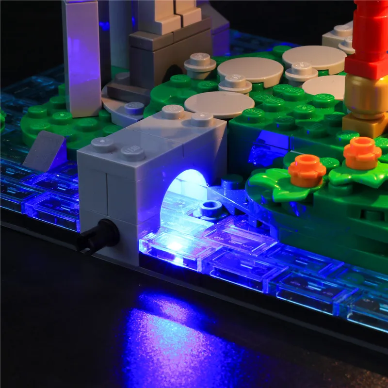 USB Lighting Kit for LEGO 71741 Ninjago City Garden