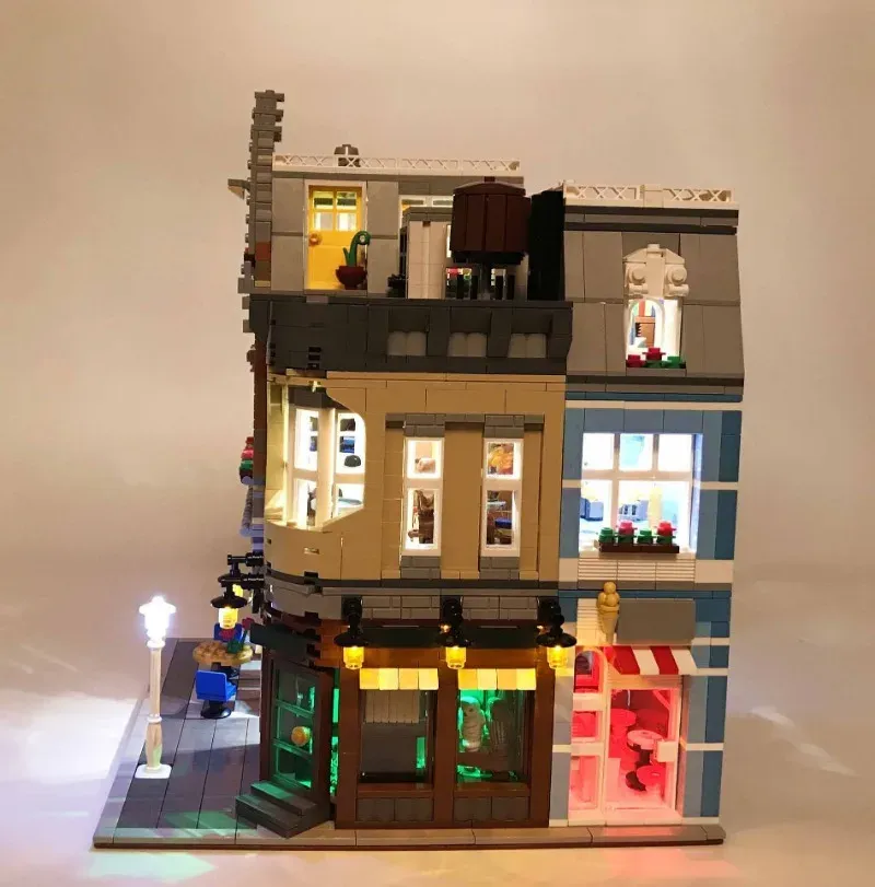 USB Lights Set for LEGO 15034 city street view Urban Dreamer