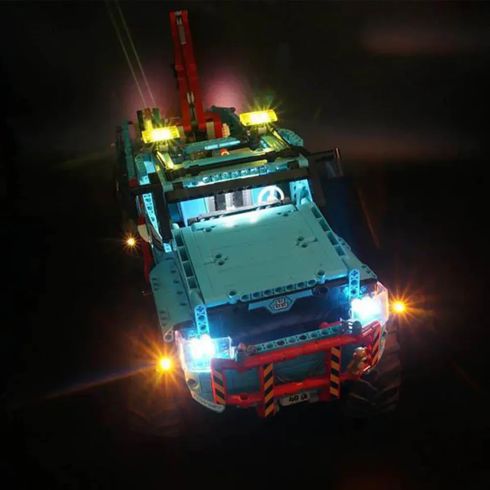 USB Light Kit for Lego 42070 Technic 6x6 All Terrain Tow Truck