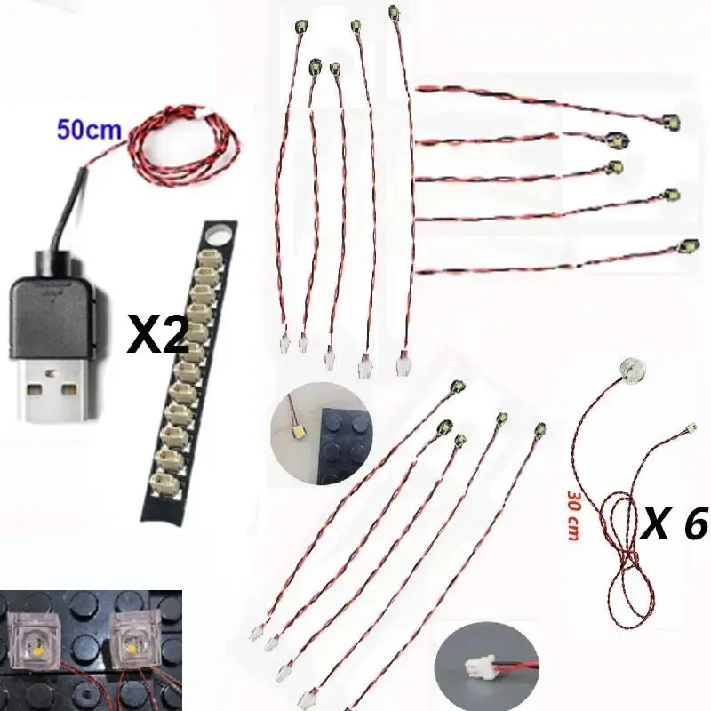 USB Light Kit for LEGO 10274 Ghostbusters ECTO-1