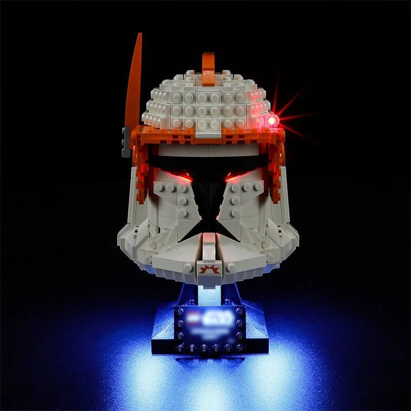 USB Lights Set for Lego 75350 Clone Commande Cody Helmet