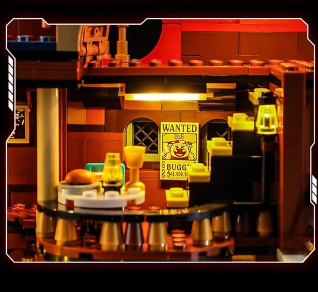 USB Light Kit for Lego 75640 ONE Piece The Baratie Floating Restaurant
