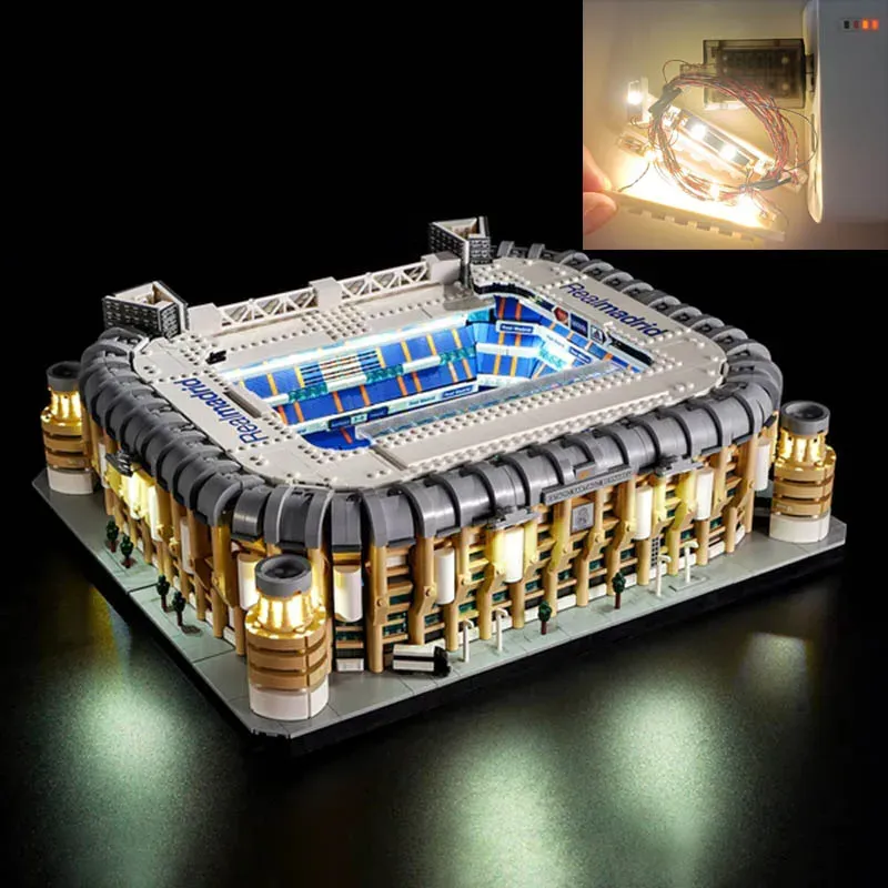 USB Lights Set for Lego 10299 Real Madrid – Santiago Bernabéu Stadium