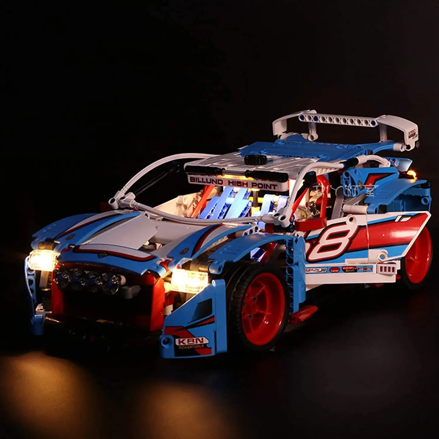 USB Light Kit for Lego 42077 Technic Rally Car
