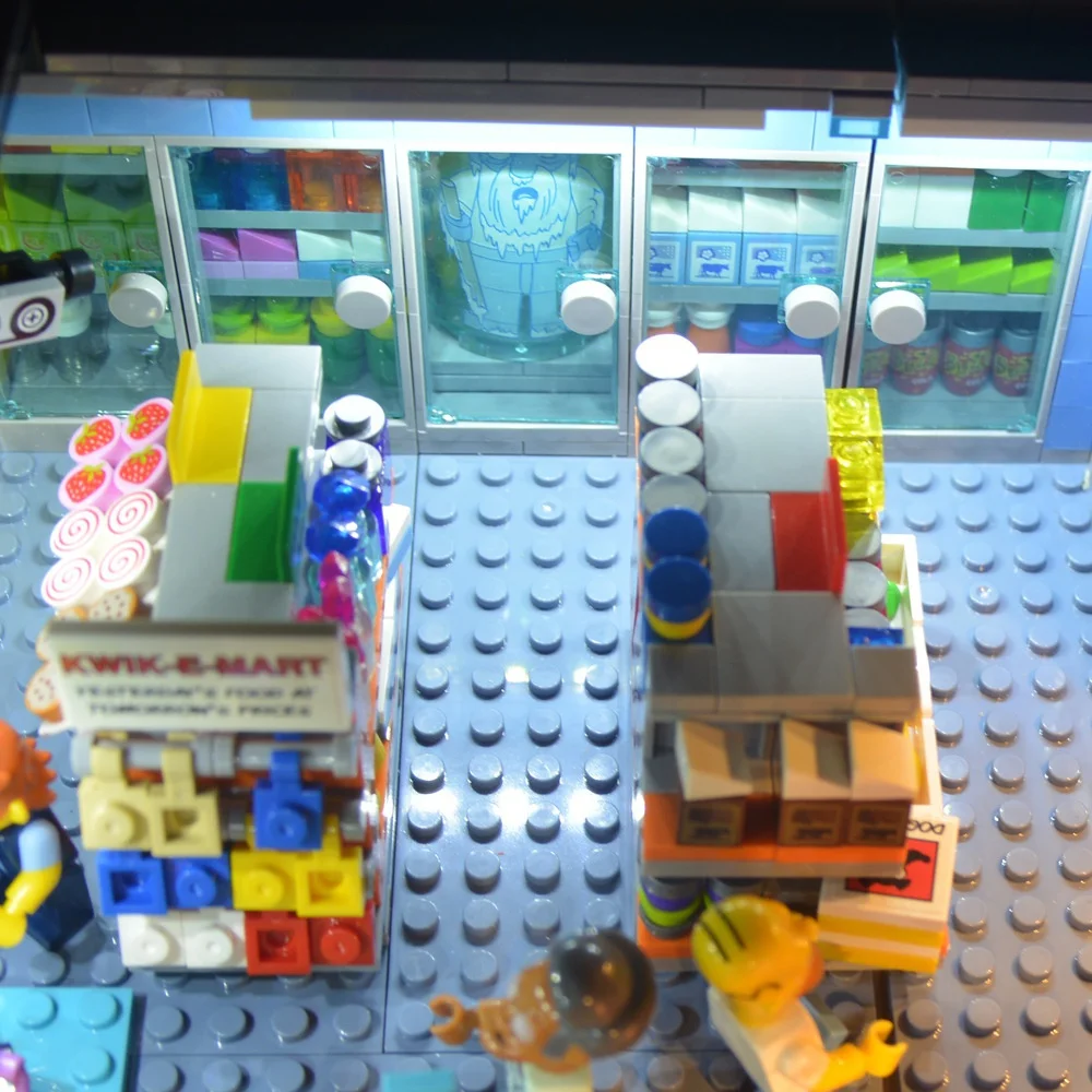 USB Light Kit for Lego 71016 Simpsan Supermarket