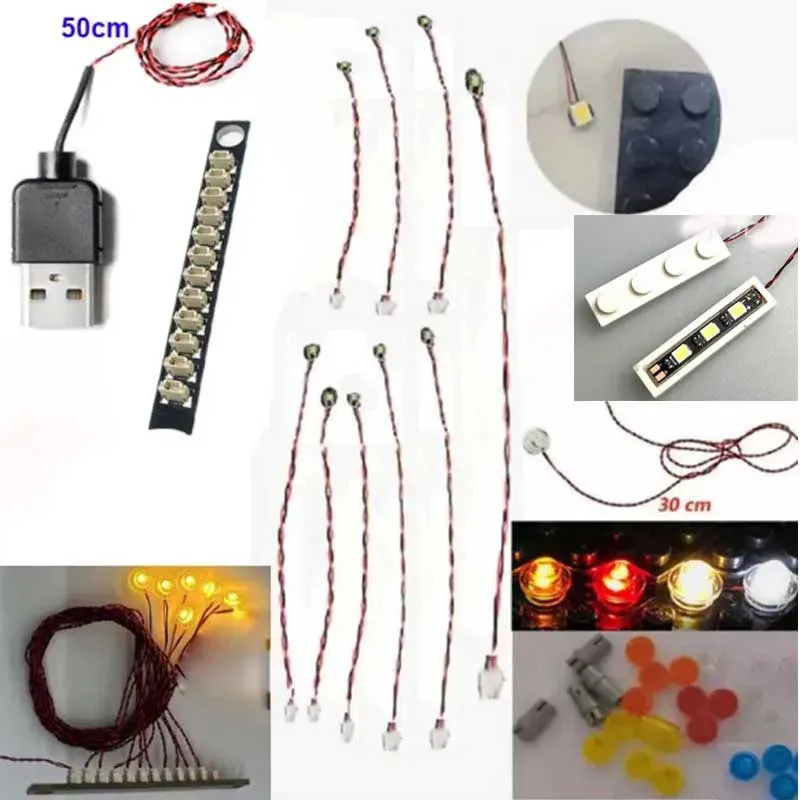 USB Light kit for LEGO 42100 Technic Excavator Liebherr R 9800