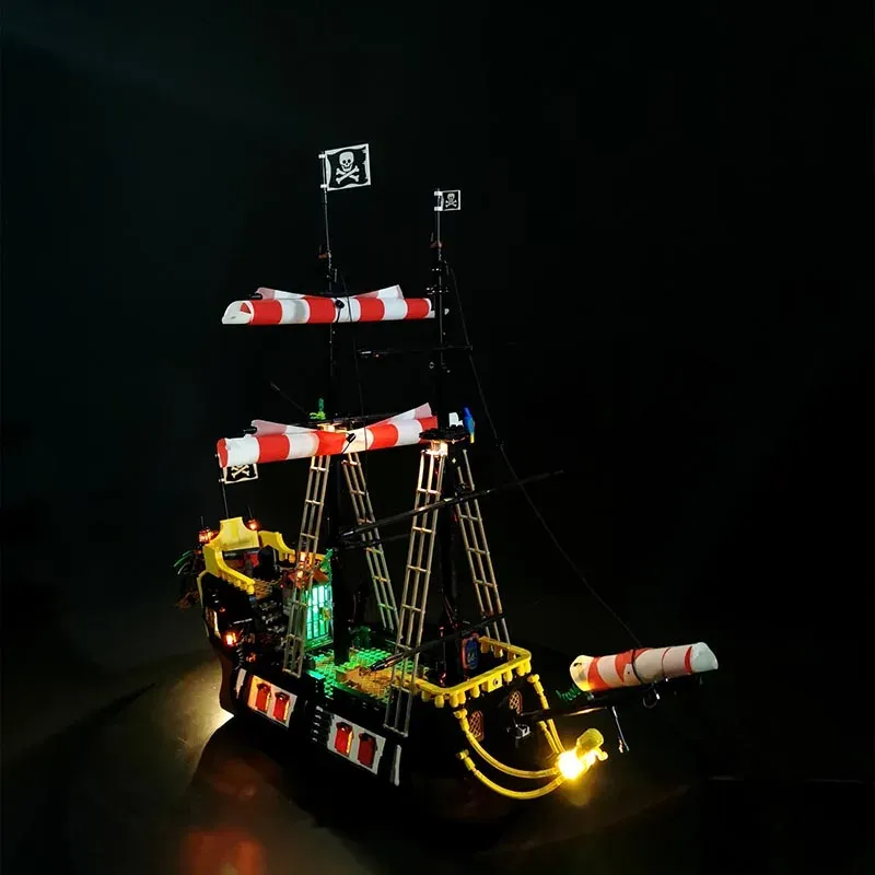 USB Light Kit for Lego 21322 Ideas Pirates of Barracuda Bay