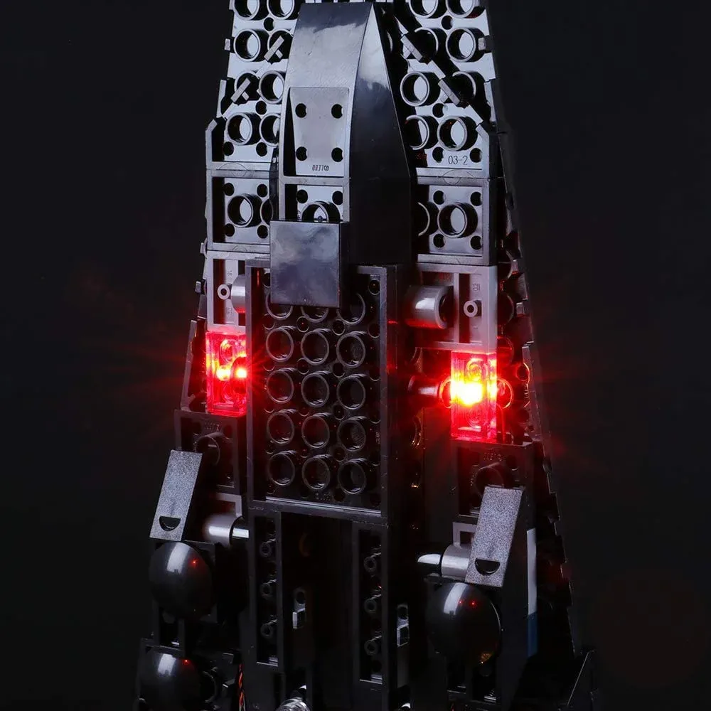 USB Light Kit for LEGO 75256 Star Kylo Rens Shuttle