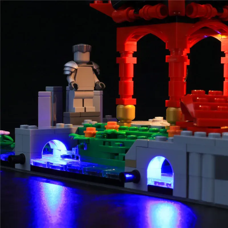 USB Lighting Kit for LEGO 71741 Ninjago City Garden