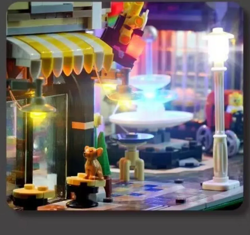 USB Light Kit for Lego 10255 architecture Assembly Square