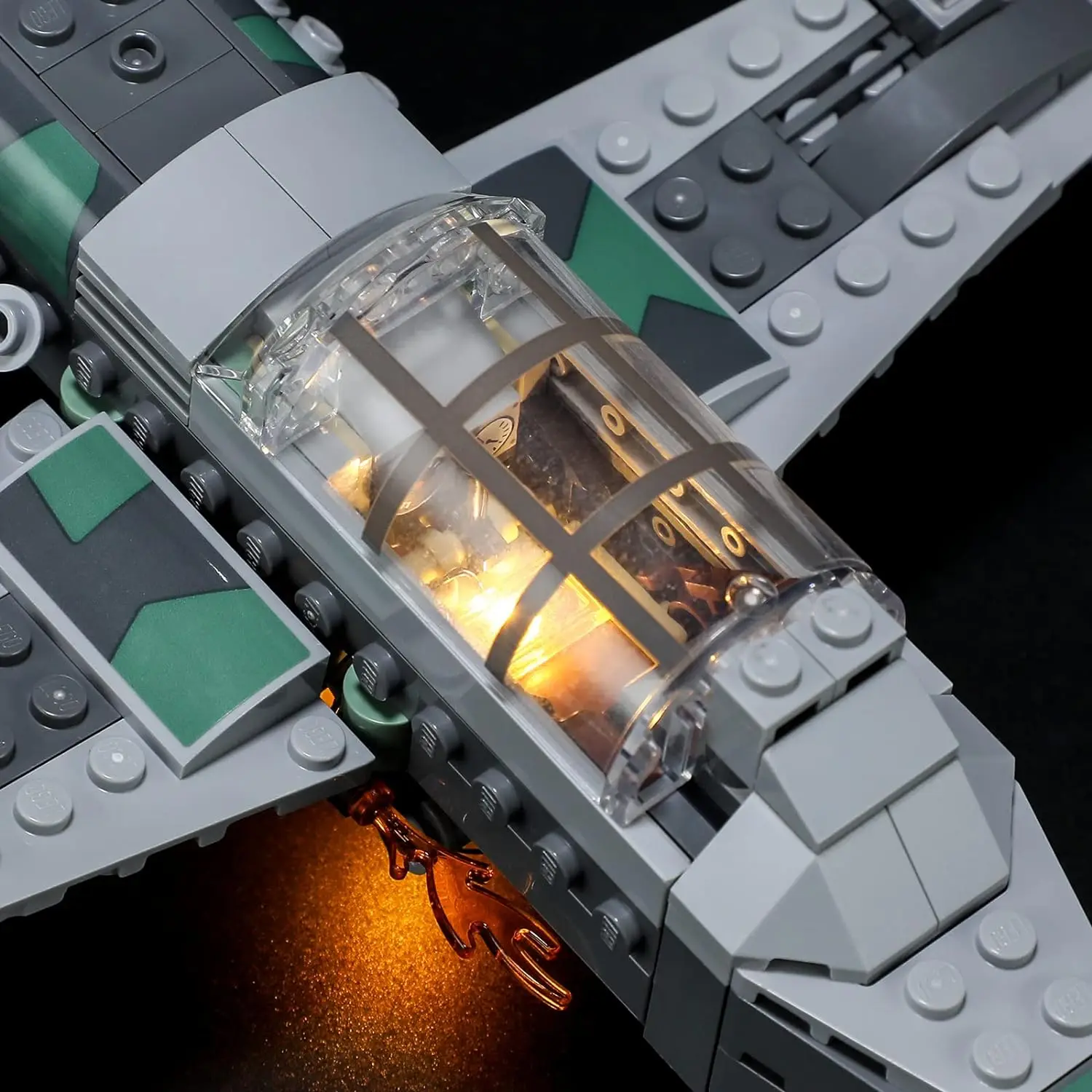 USB Light Kit for Lego 77012 Fighter Plane Chase