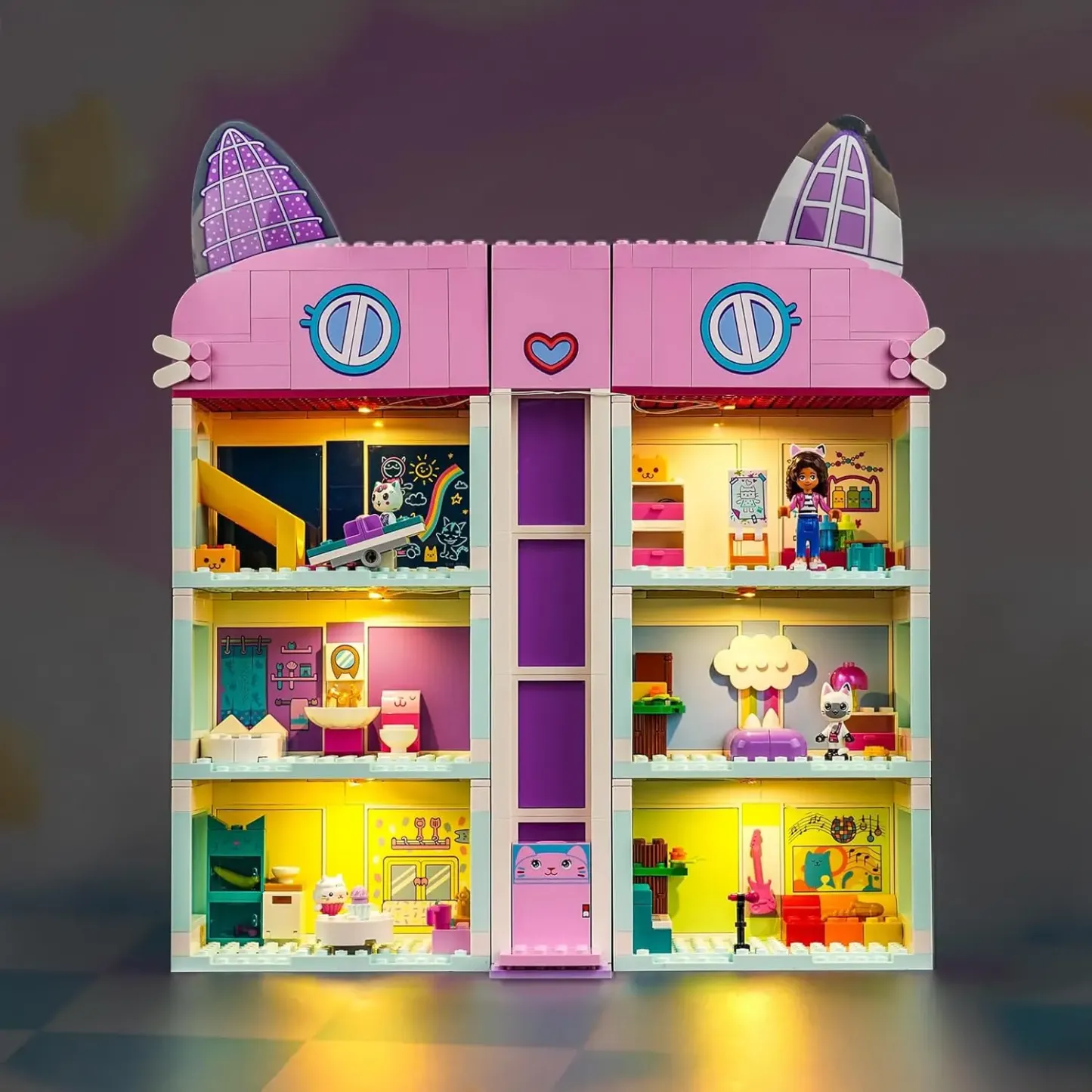 USB Light Kit for Lego 10788 Gabby's Dollhouse