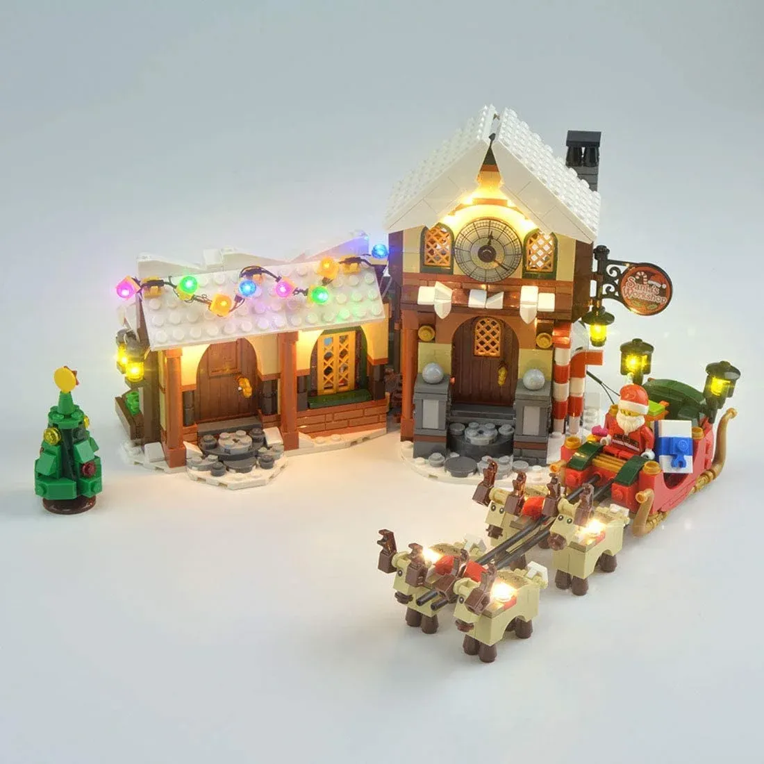 Light Set for Lego 10245 Santa's Workshop