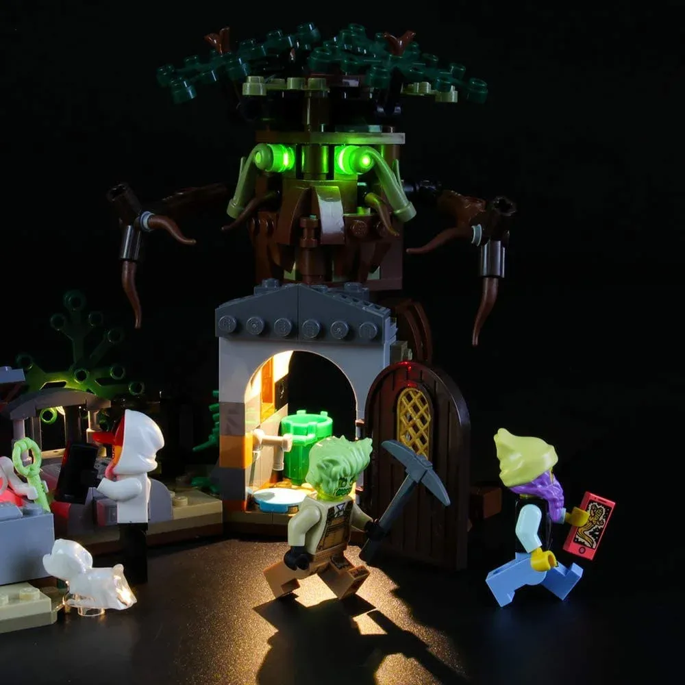 USB Light Kit for LEGO 70420 Hidden Side Graveyard Mystery