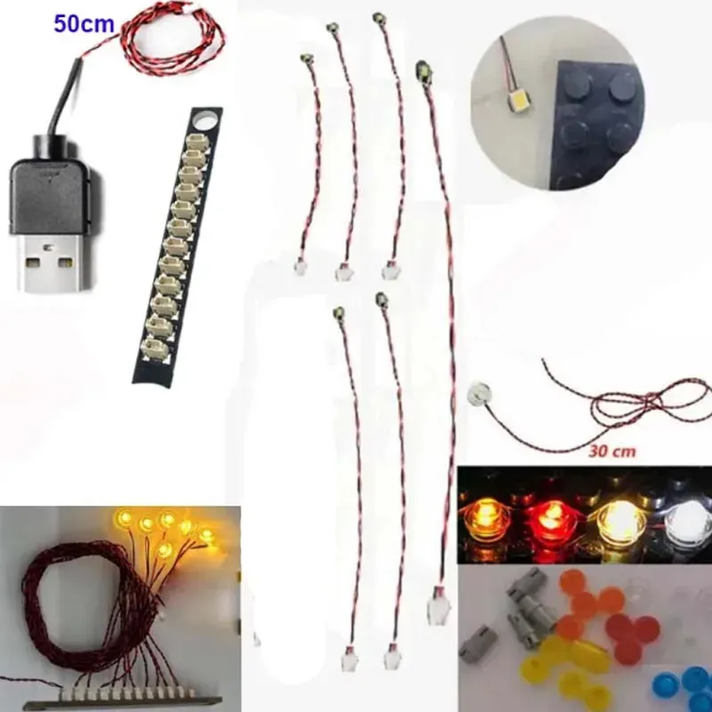 USB Light Kit for LEGO 75322 Hoth AT-ST