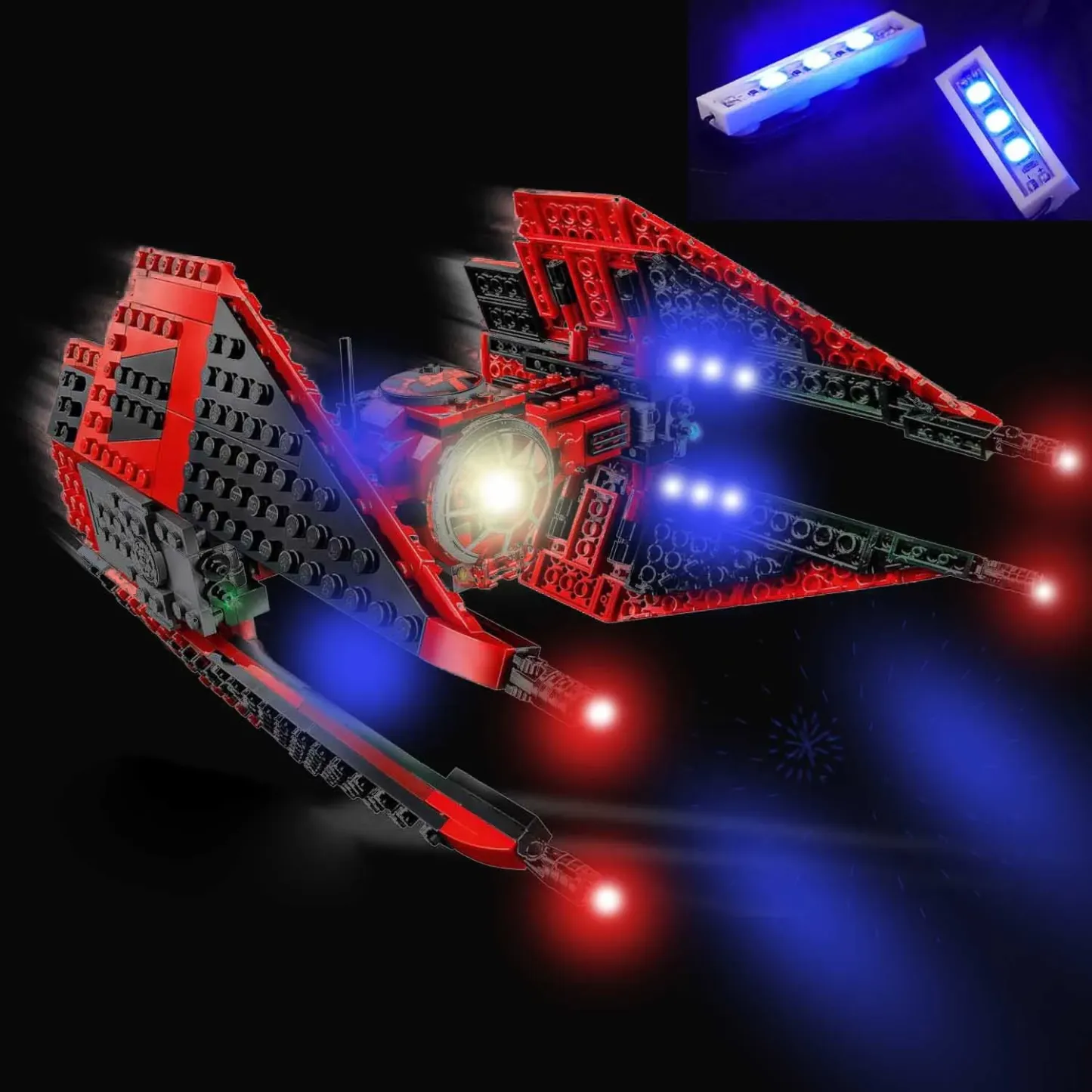 USB Lights Set for Lego 75240 Star Wars Resistance Major Vonregs TIE Fighter
