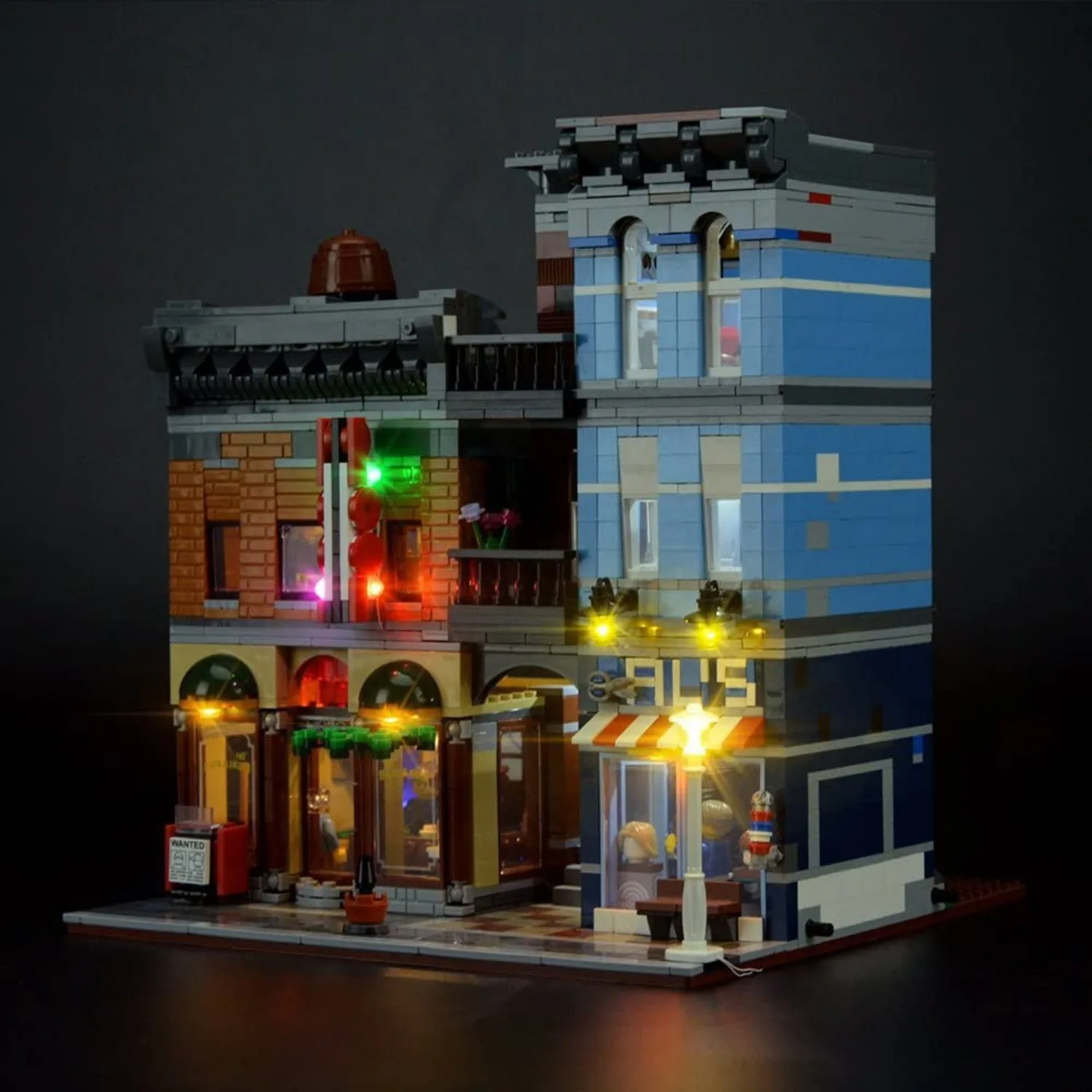 USB Light Kit for LEGO 10246 Expert Detective's Office