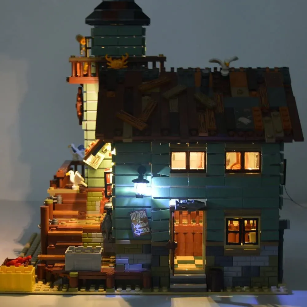USB Light Kit for LEGO 21310 Old Fishing Store