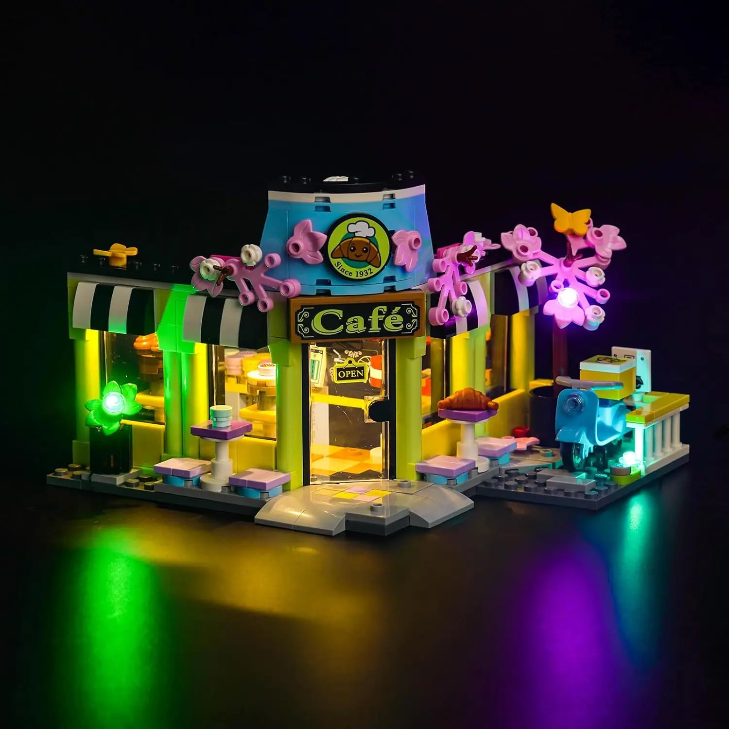 USB Lights Set for Lego 42618 Friends Heartlake City Cafe