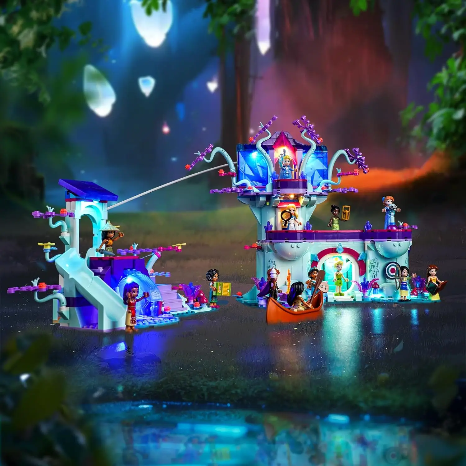 USB Light Kit for Lego 43215 Disney The Enchanted 2-Level Tree House