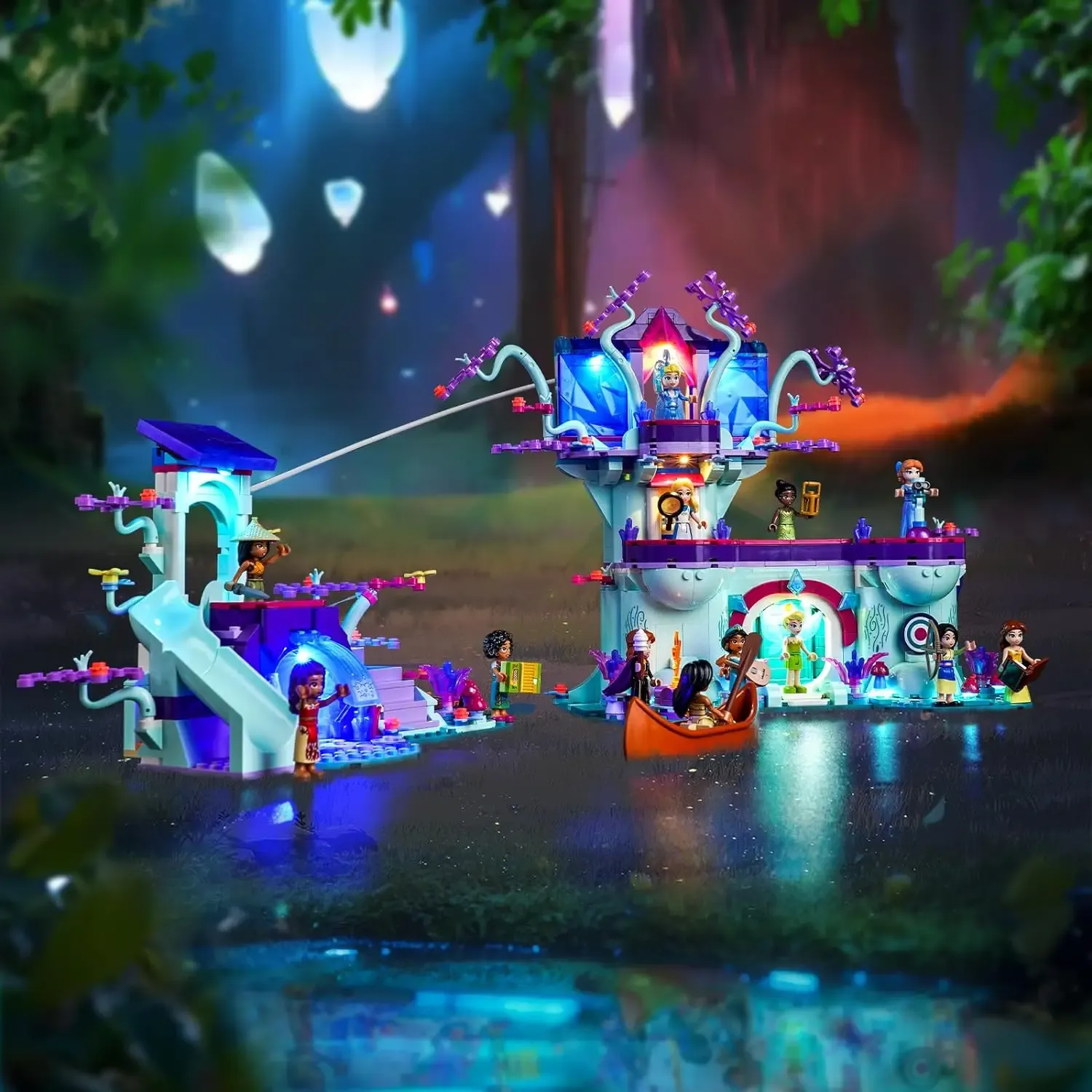 USB Light Kit for Lego 43215 Disney The Enchanted 2-Level Tree House