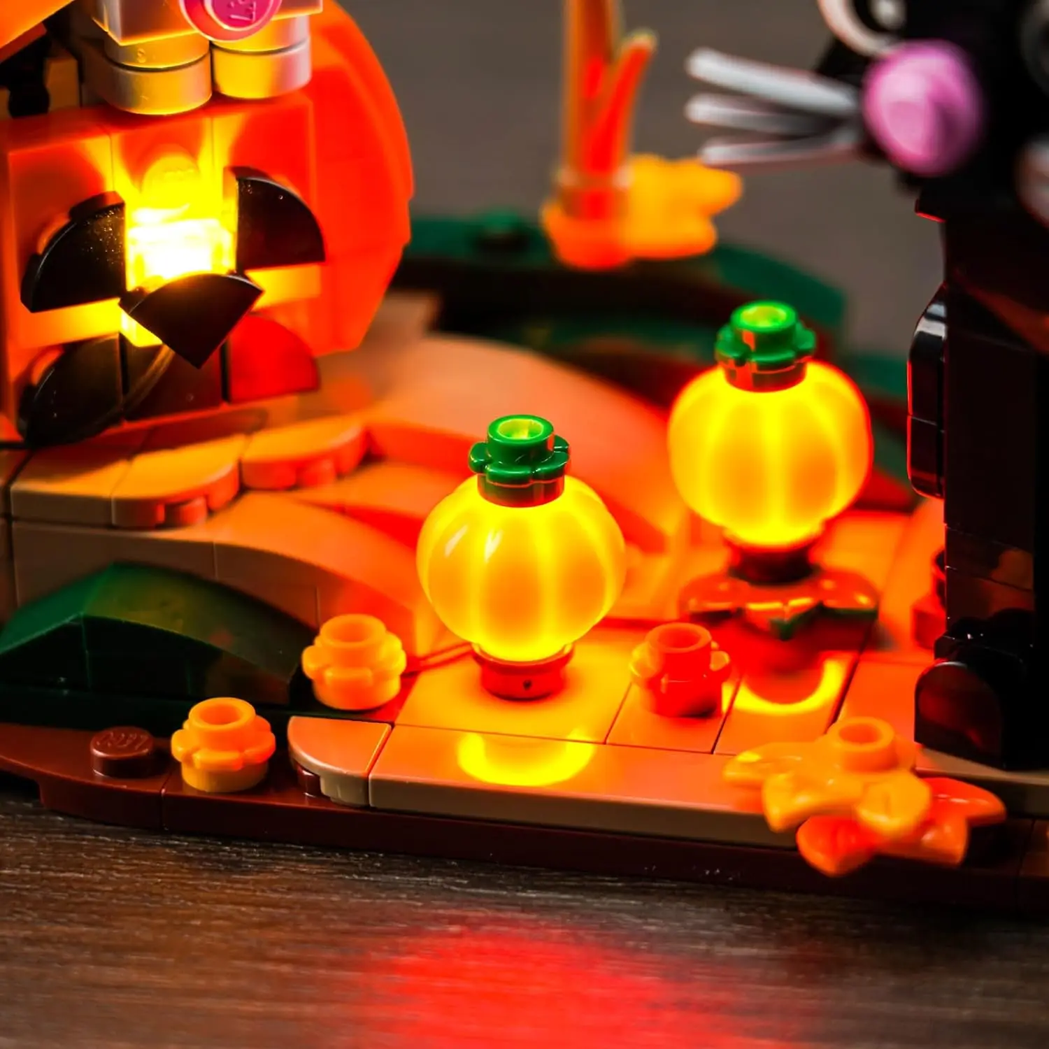 USB Lights Set for Lego 40570 Halloween Cat & Mouse