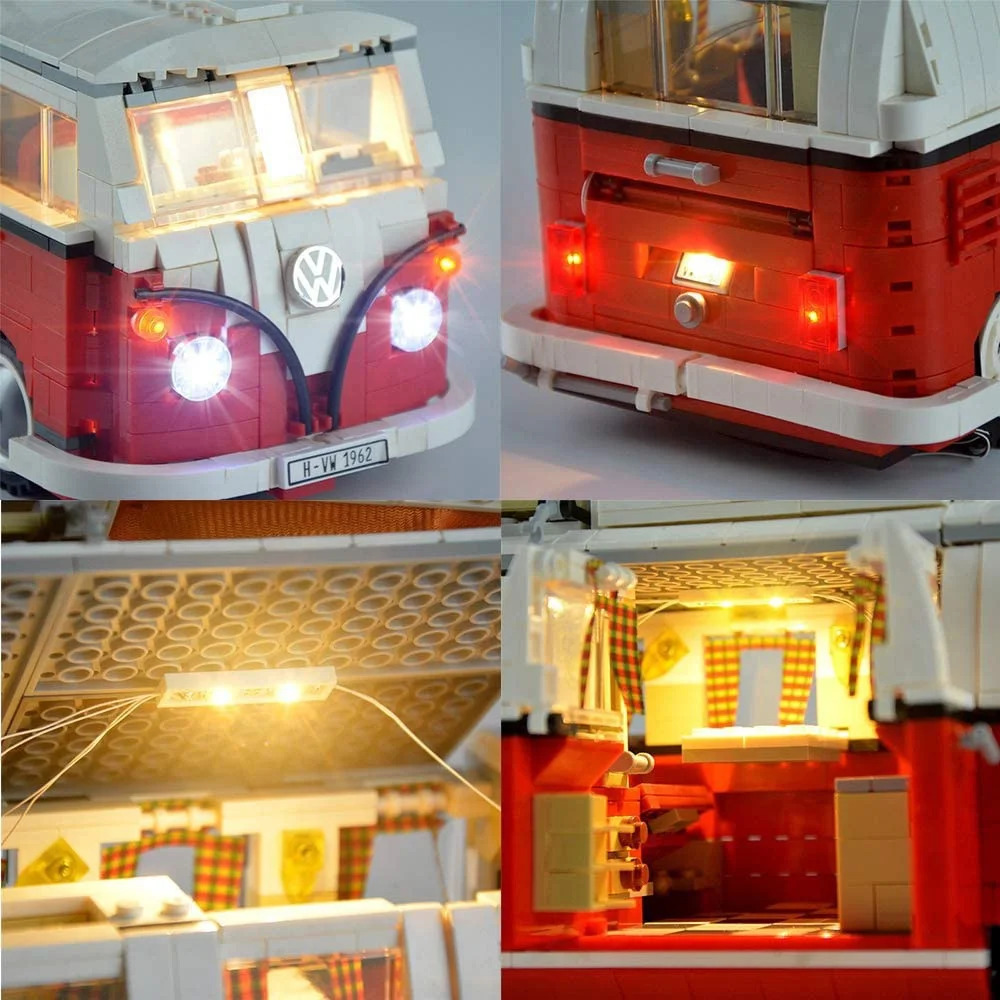 USB Light Kit for Lego 10220 T1 Camper Van