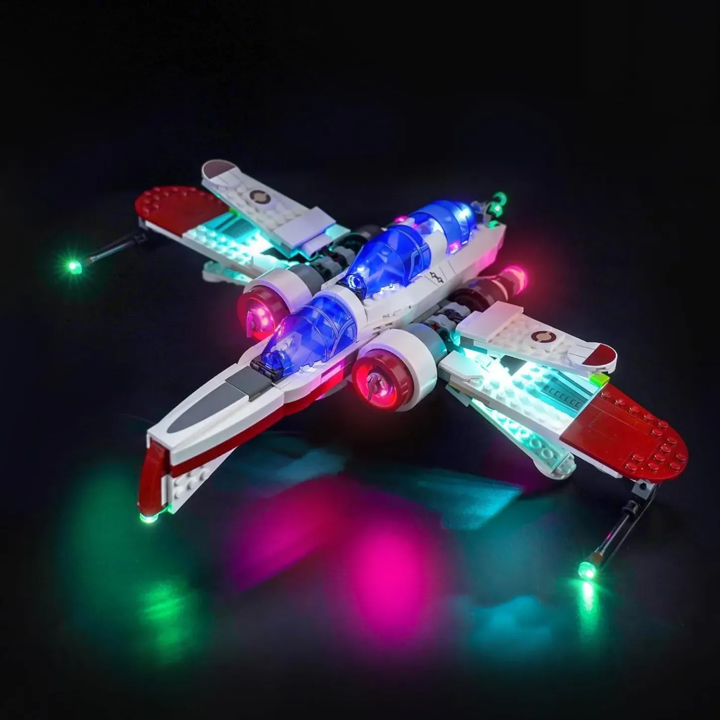 USB Lights Set for Lego 75402 Revenge of The Sith ARC-170 Starfighter Spaceship