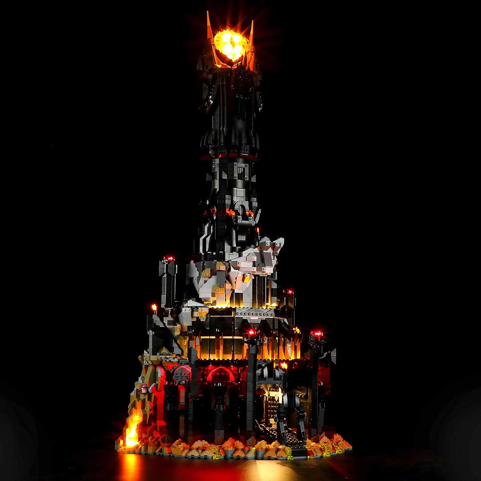 USB Lights Set for Lego 10333 Icons Lord of The Rings Barad-d?r