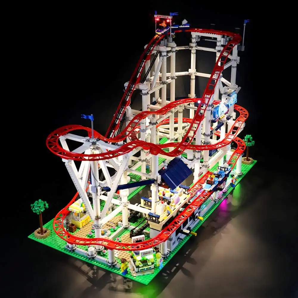 USB Light kit for LEGO 10261 Roller Coaster