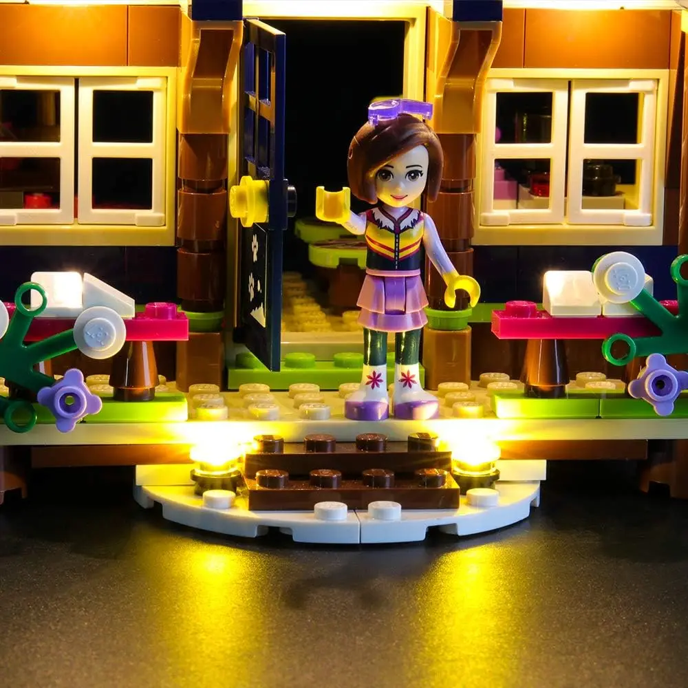 USB Light kit For Lego 41323 Friends Snow Resort Chalet