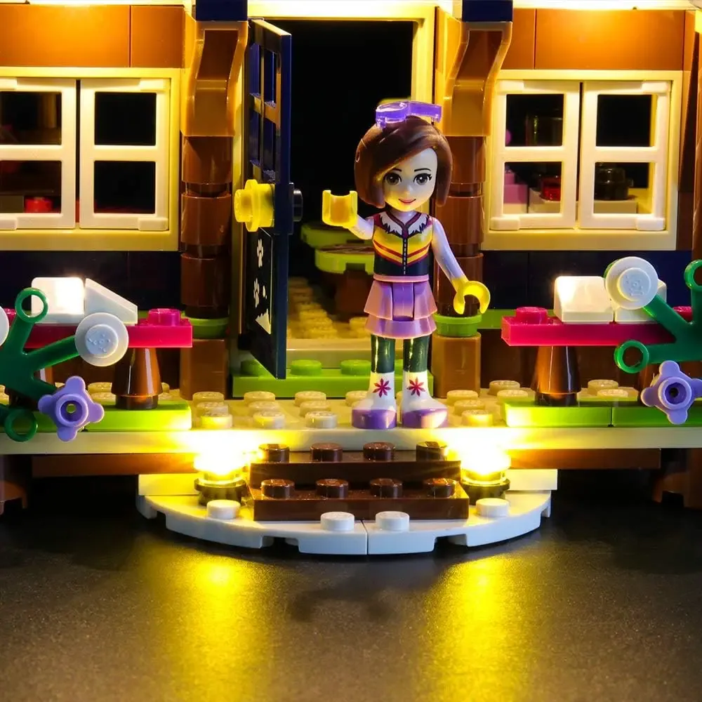 USB Light kit For Lego 41323 Friends Snow Resort Chalet