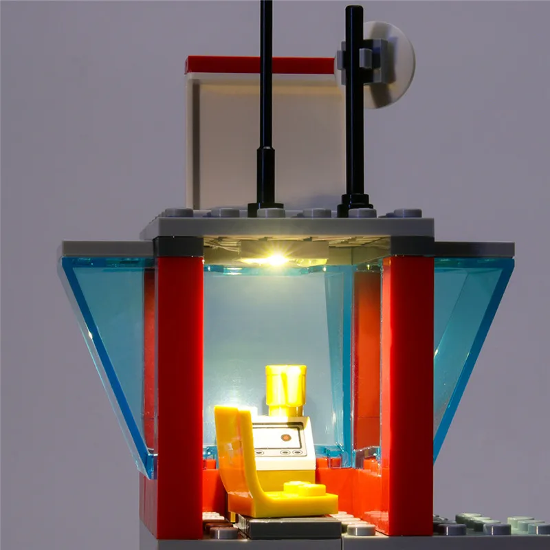 USB Light Kit for Lego 60215 City Fire Station Garage
