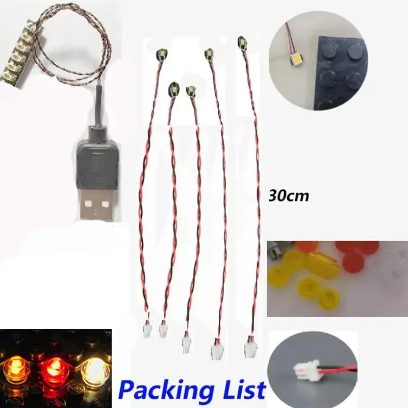 USB Light Kit for Lego 76908 Speed Champions Lamborghin Countach