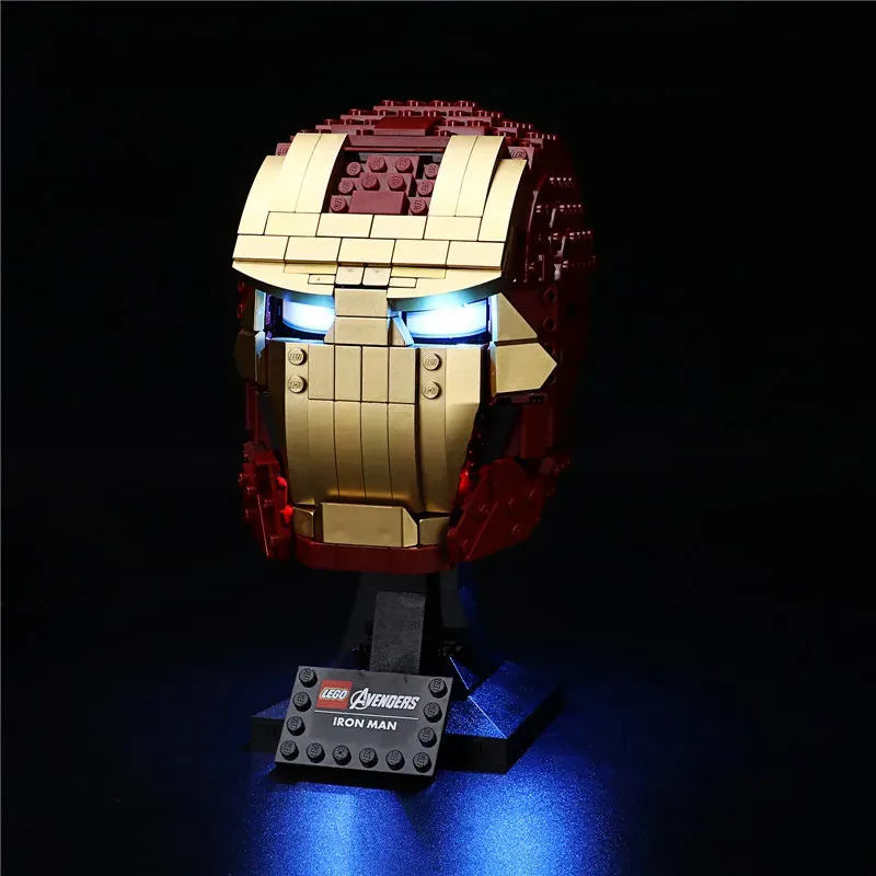 USB Light Kit for Lego 76165 Iron Man Helmet