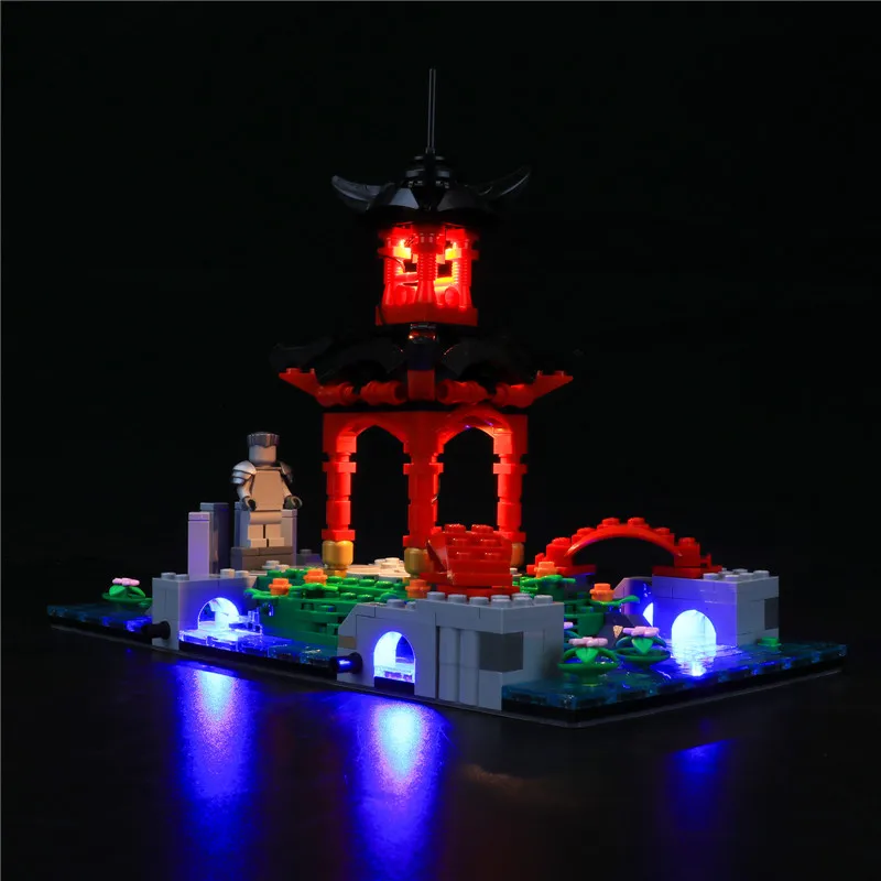 USB Lighting Kit for LEGO 71741 Ninjago City Garden