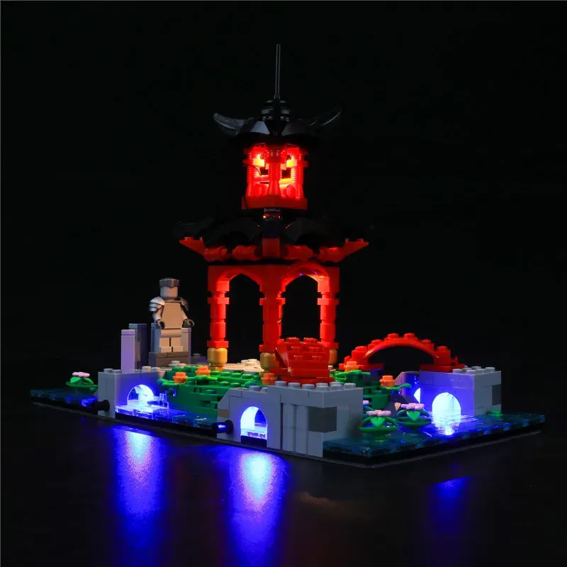 USB Lighting Kit for LEGO 71741 Ninjago City Garden