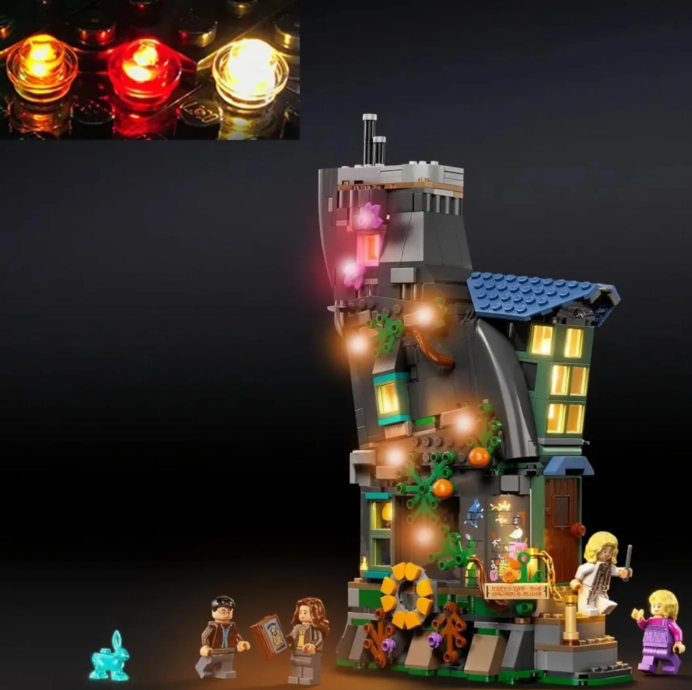 USB Light Kit for Lego 76467 Harry Potter Luna Lovegood's House