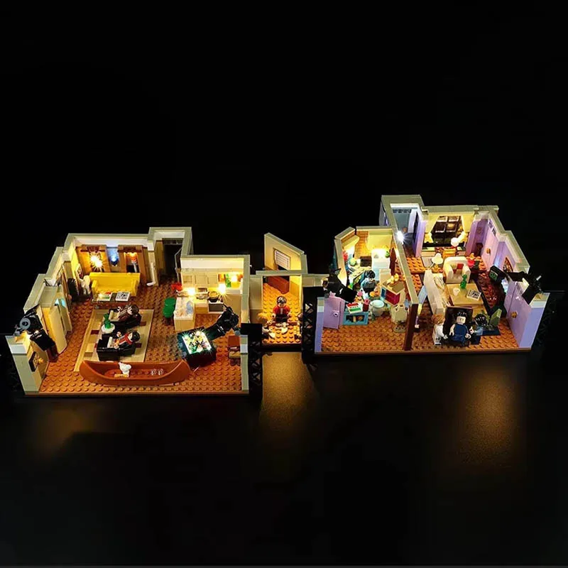 USB Light Kit for Lego 10292 Friends Apartment