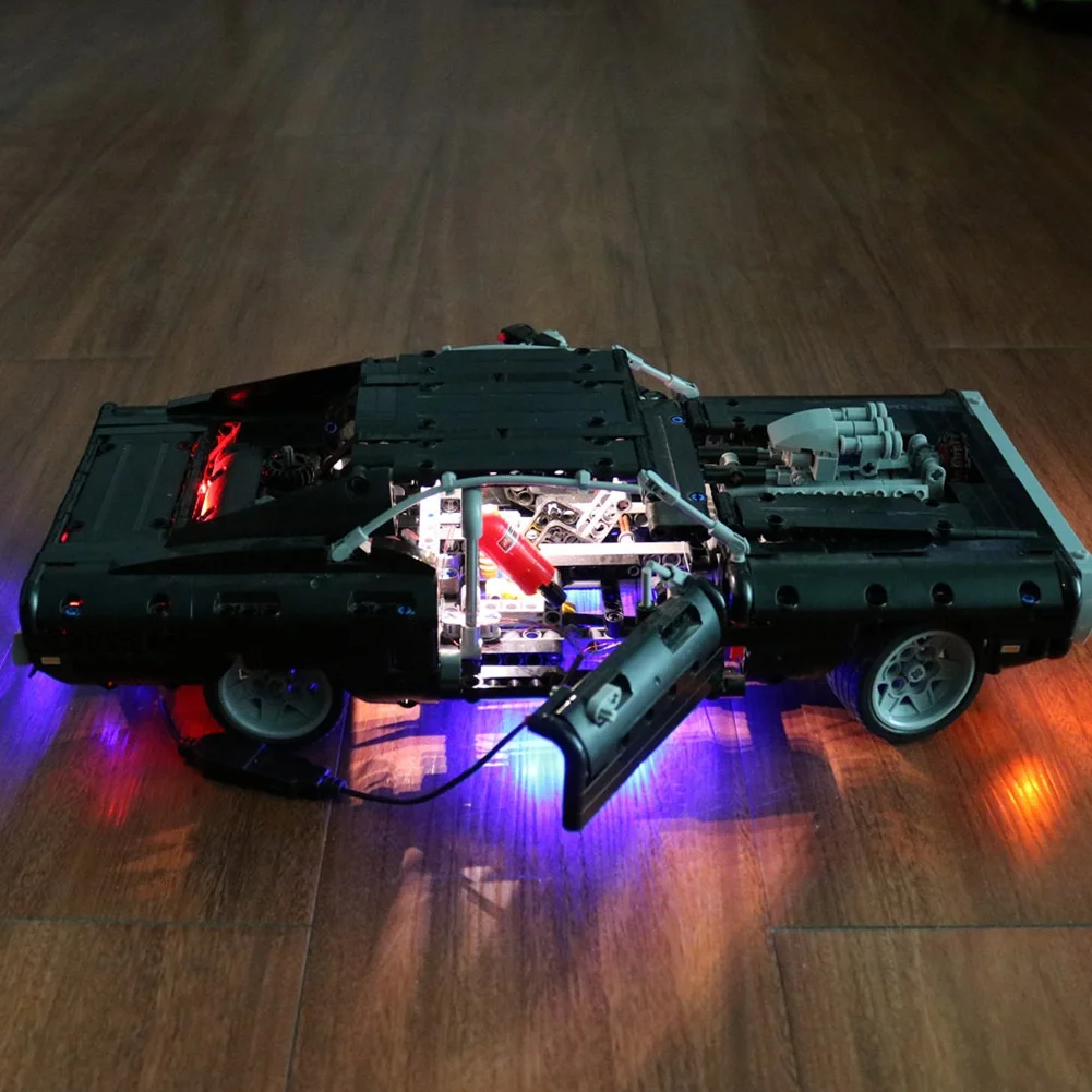 Light Kit for LEGO 42111 Technic DOM DODGE CHARGER