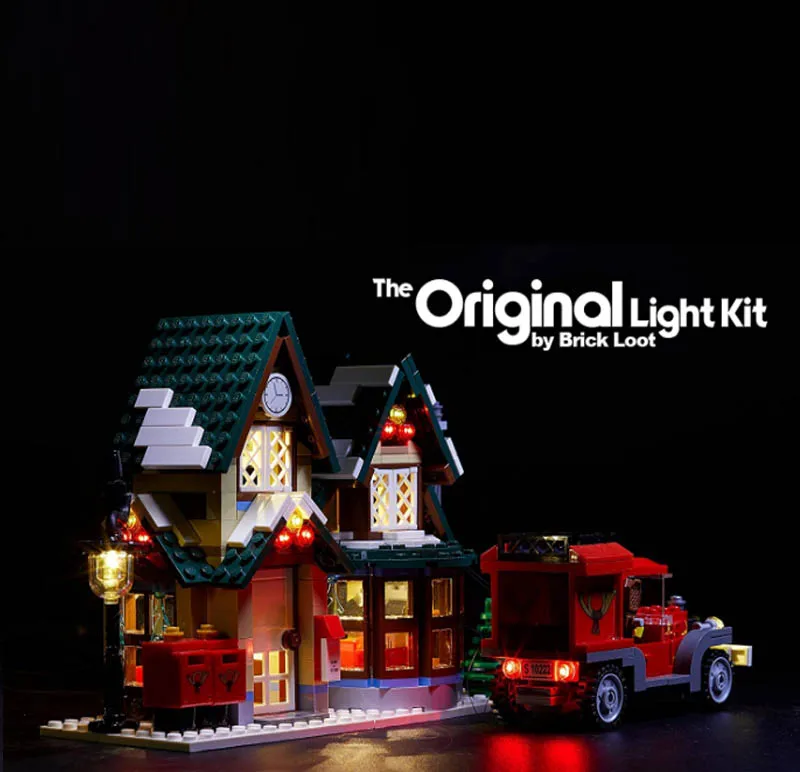 USB Light Kit for Lego 10222 Winter Village Post Office