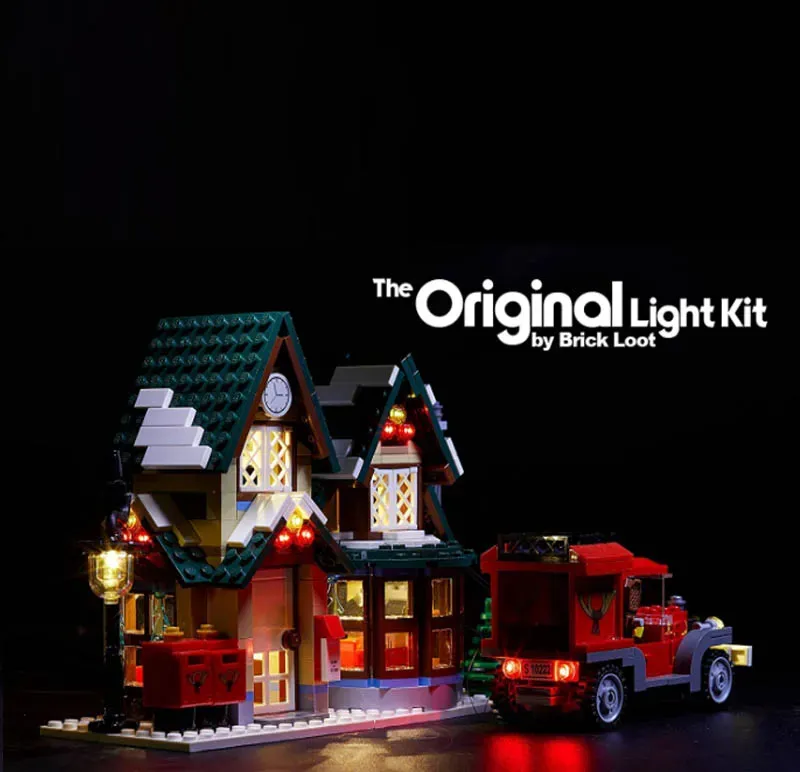 USB Light Kit for Lego 10222 Winter Village Post Office