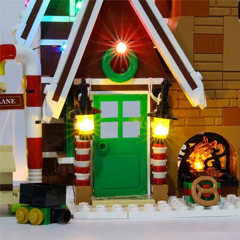 USB Light Kit For Lego 10267 Creator Ginger-bread House