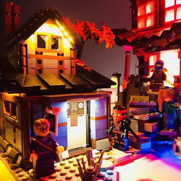 USB Light Kit for 70751 Lego Ninjago Temple of Airjitzu