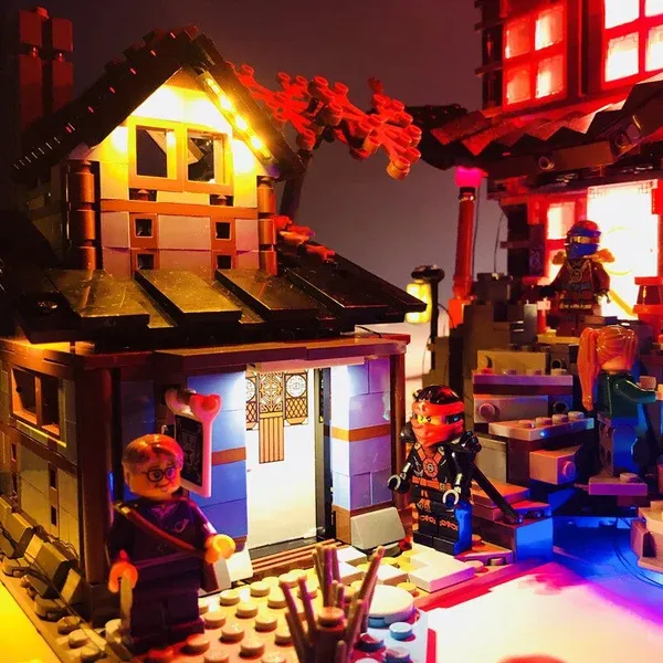 USB Light Kit for 70751 Lego Ninjago Temple of Airjitzu