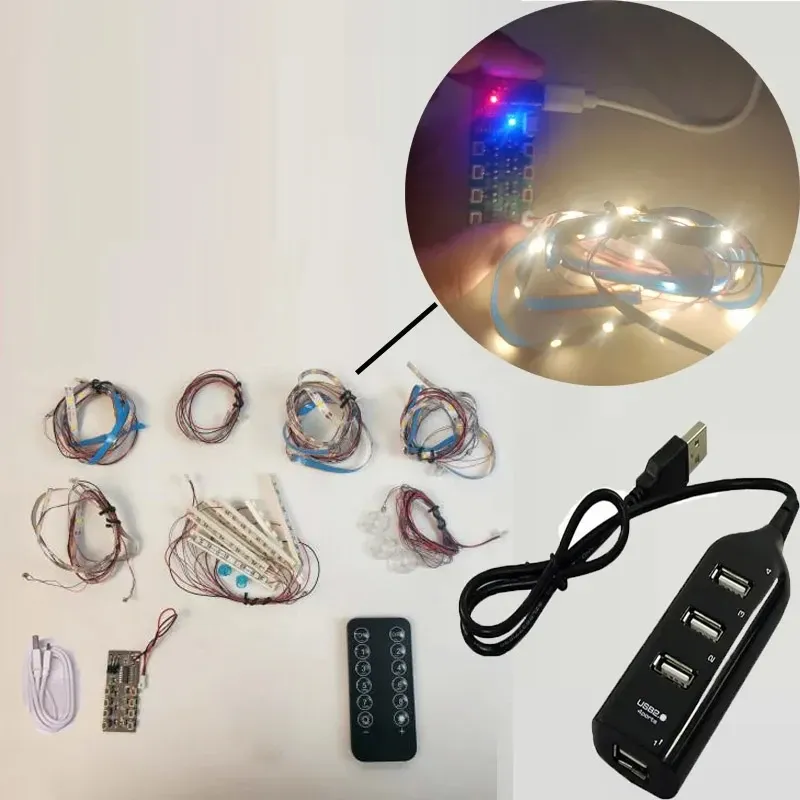 USB Light Kit for LEGO 10294 Creator Titanic(For 9090 pieces VRSION )