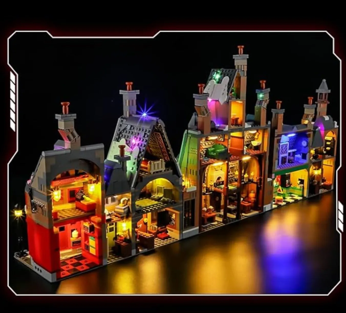 USB Light Kit for Lego Hogsmeade Village Collectors' Edition 76457