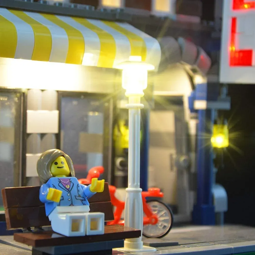 USB Light Kit for Lego 10182 Make & Create Cafe Corner