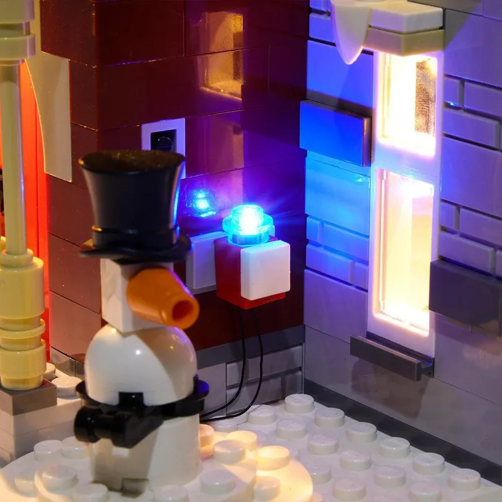 USB Light Kit for Lego 10263 Creator Expert Winter Village Fire Station
